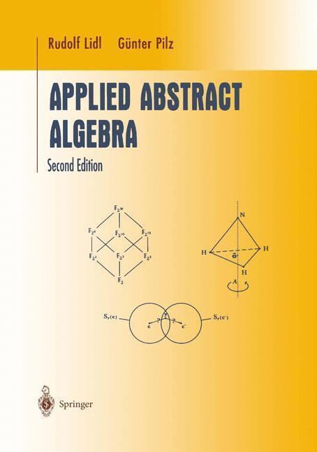 Weitere Ansicht: Applied Abstract Algebra | Rudolf Lidl, Günter Pilz