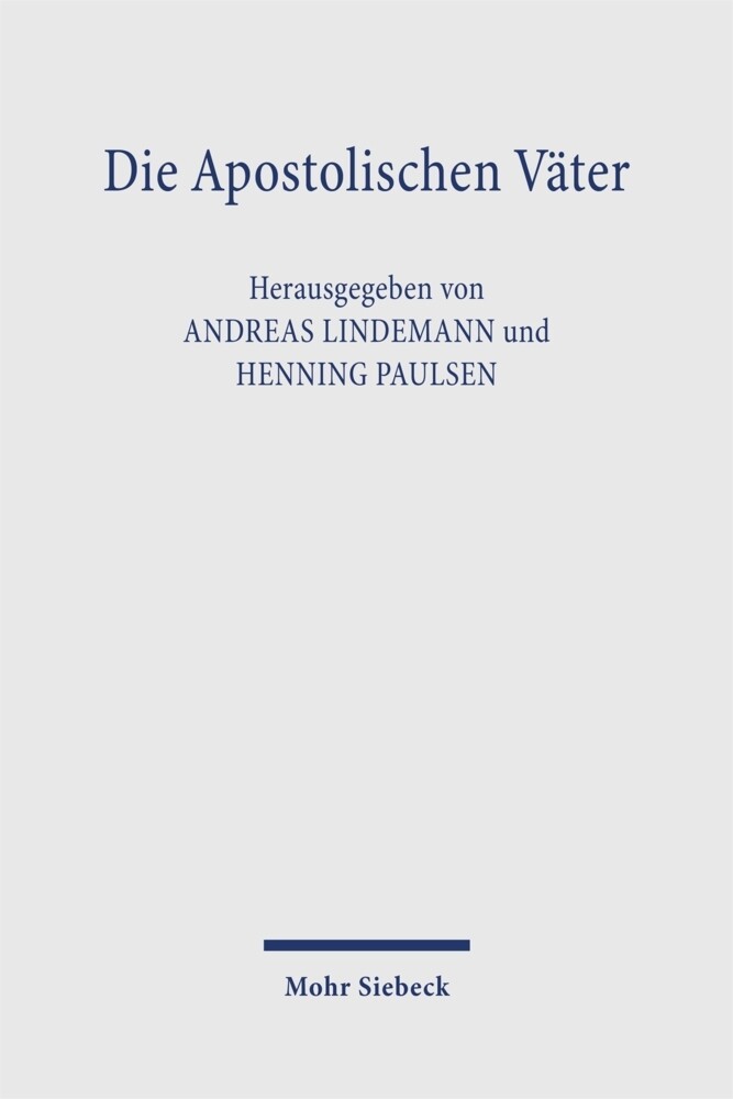 Produktbild: Die Apostolischen Väter