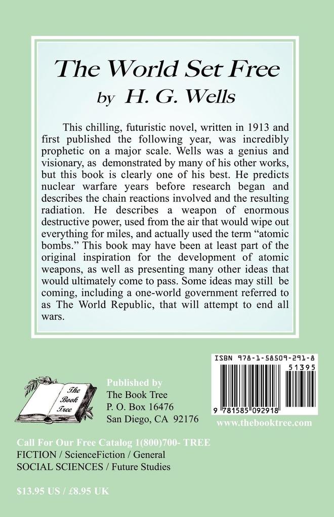 Weitere Ansicht: The World Set Free | H. G. Wells
