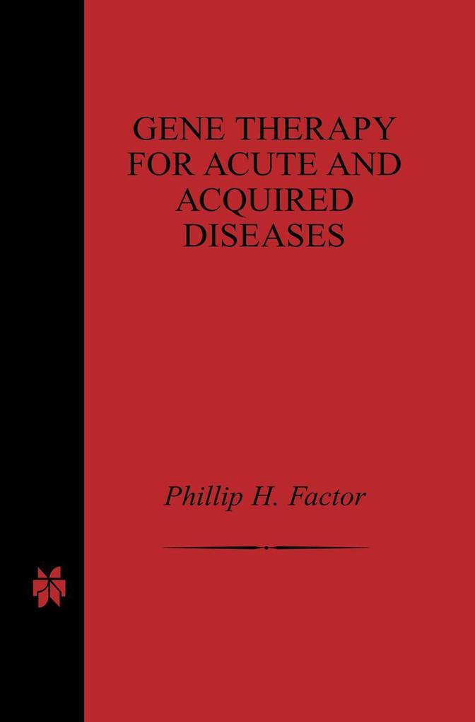 Produktbild: Gene Therapy for Acute and Acquired Diseases