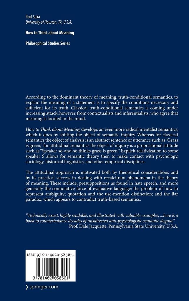 Weitere Ansicht: How to Think about Meaning | Paul Saka