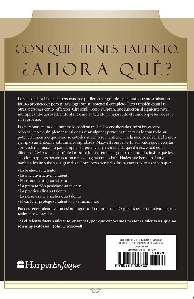 Weitere Ansicht: Un El Talento Nunca Es Suficiente | John C. Maxwell