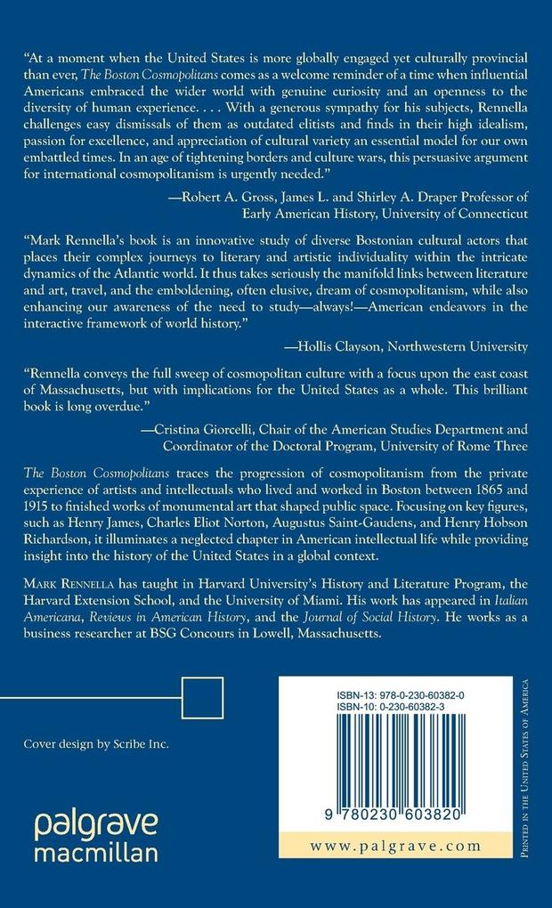 Weitere Ansicht: The Boston Cosmopolitans | M. Rennella, Mark Rennella