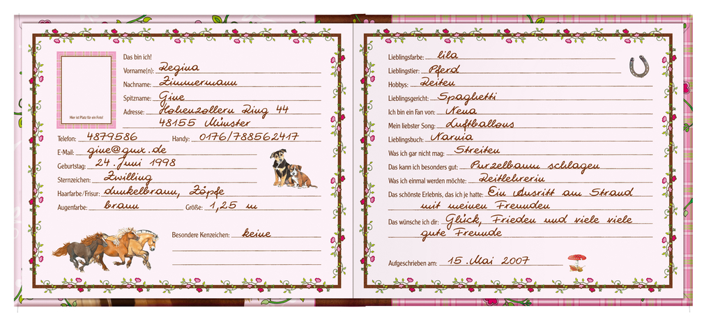 Weitere Ansicht: Meine Freundinnen und Freunde - Pferdefreunde