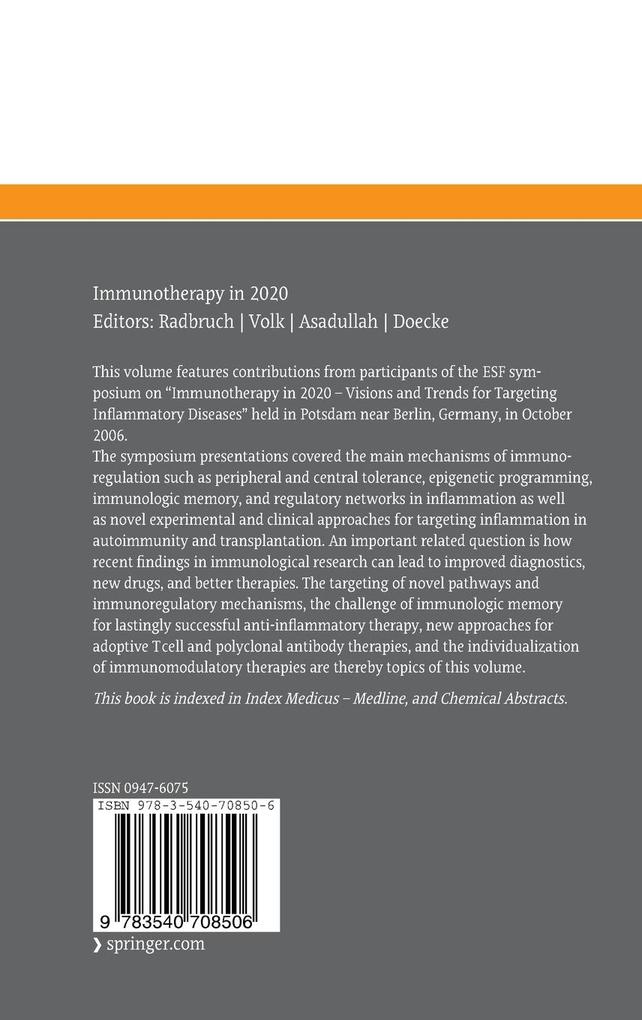 Weitere Ansicht: Immunotherapy in 2020