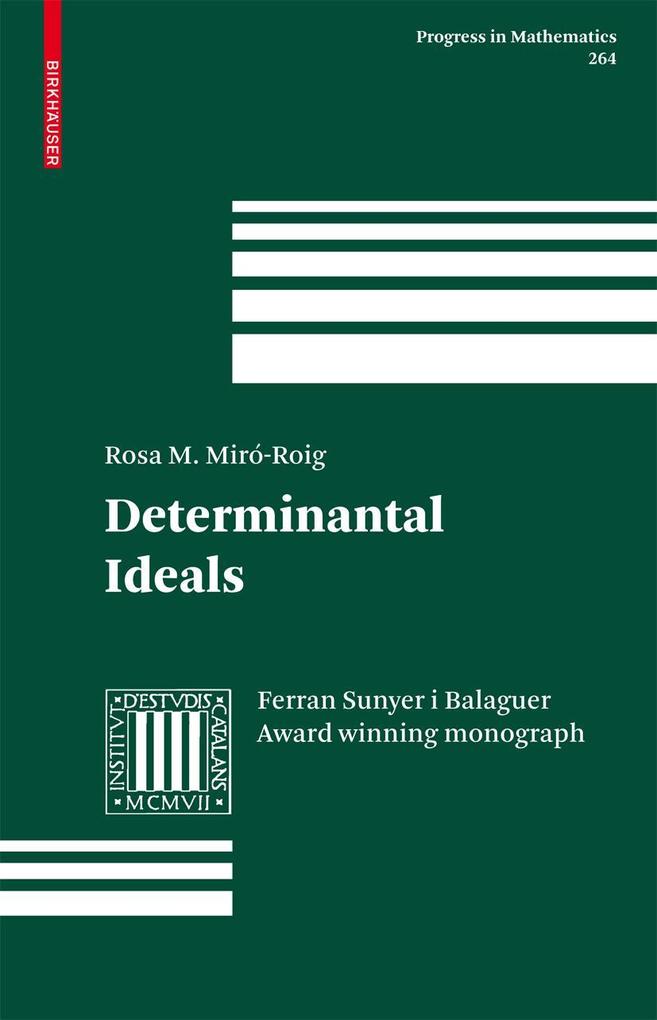 Produktbild: Determinantal Ideals | Rosa M. Miró-Roig