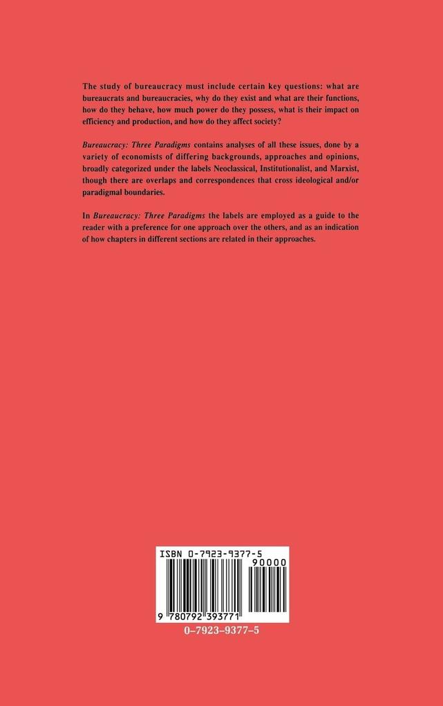 Weitere Ansicht: Bureaucracy: Three Paradigms