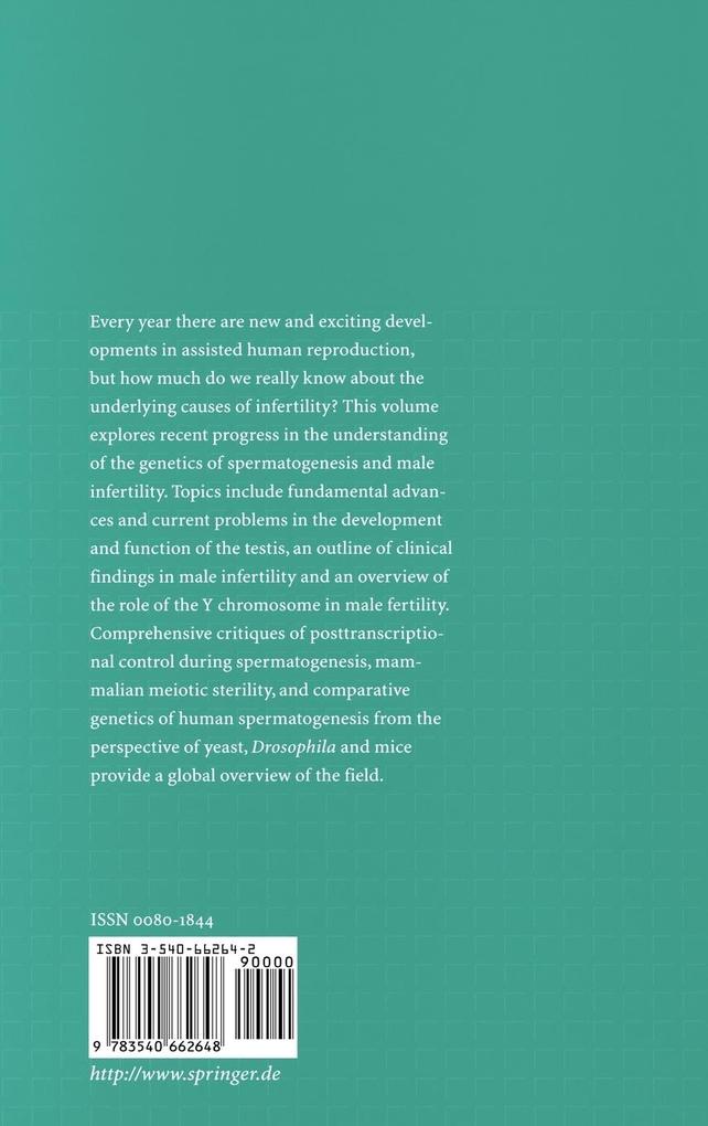 Weitere Ansicht: The Genetic Basis of Male Infertility