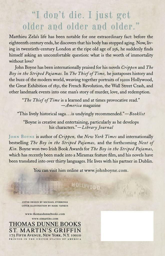 Weitere Ansicht: The Thief of Time | John Boyne