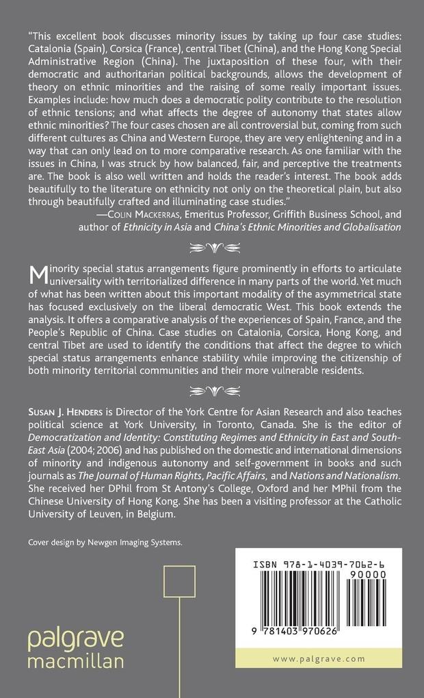 Weitere Ansicht: Territoriality, Asymmetry, and Autonomy | S. Henders, Susan J. Henders