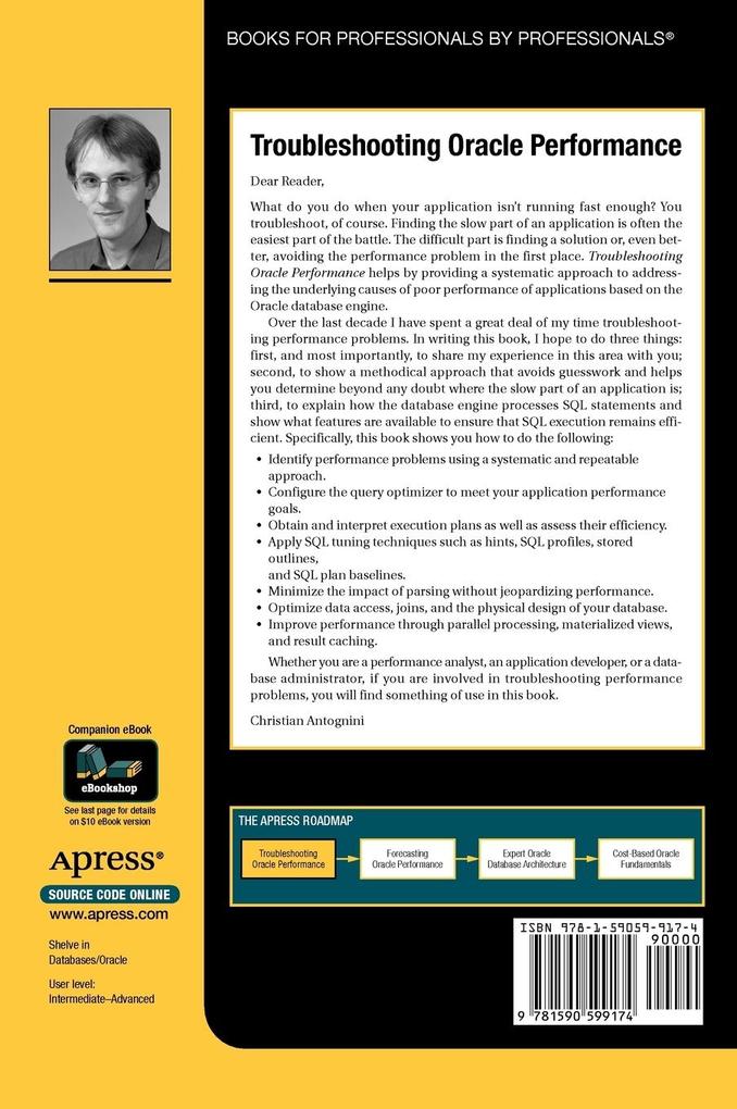 Weitere Ansicht: Troubleshooting Oracle Performance | Christian Antognini