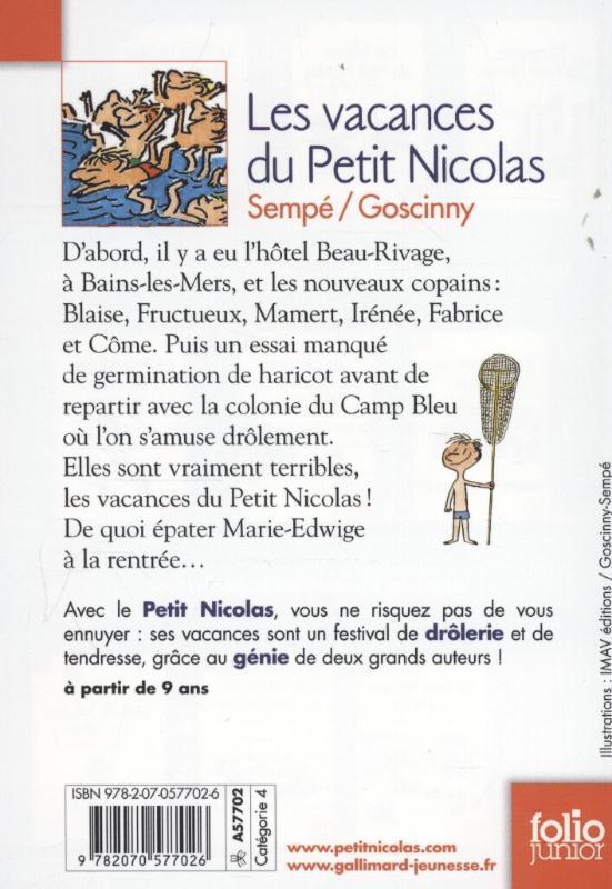 Weitere Ansicht: Les vacances du petit Nicolas | Rene Goscinny