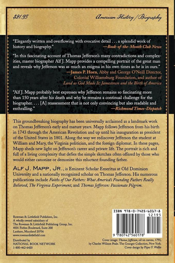 Weitere Ansicht: Thomas Jefferson | Alf J. Mapp