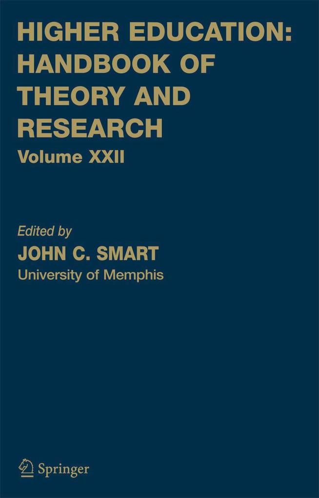 Produktbild: Higher Education: Handbook of Theory and Research