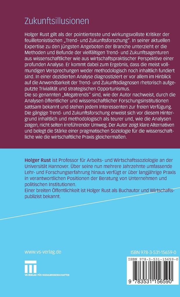 Weitere Ansicht: Zukunftsillusionen | Holger Rust