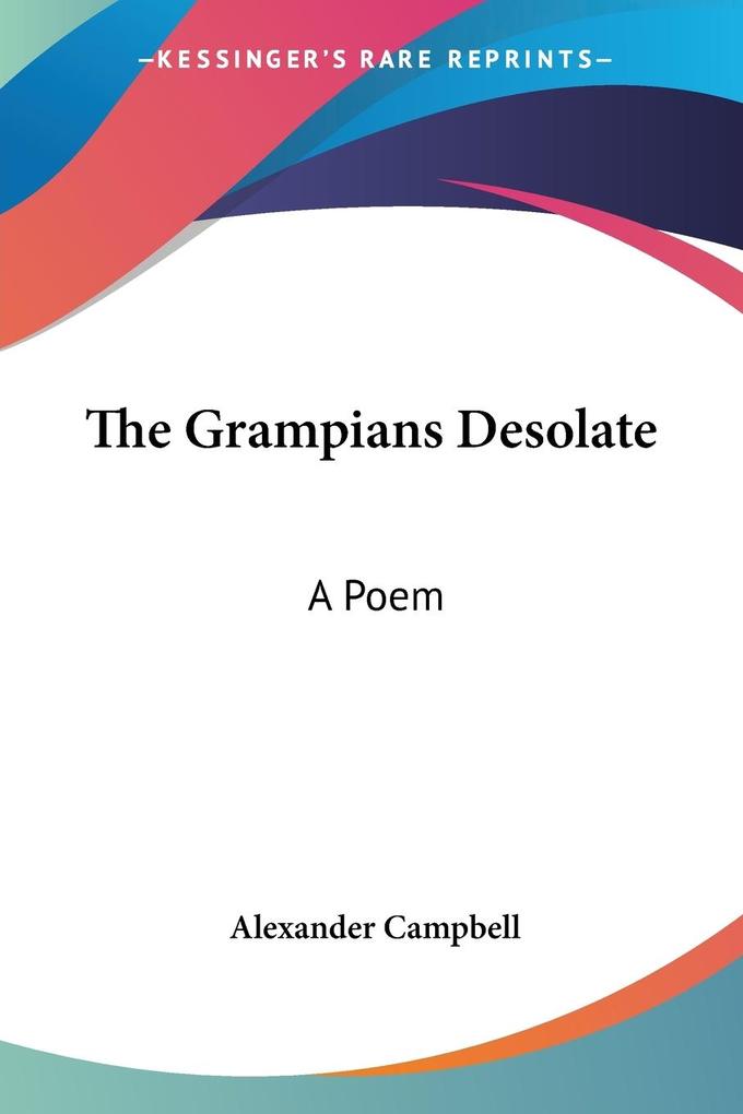 The Grampians Desolate als Taschenbuch