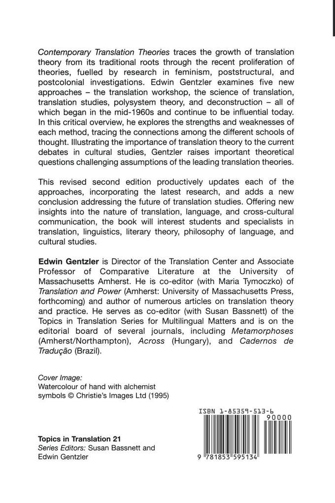 Weitere Ansicht: Contemporary Translation Theories | Edwin Gentzler
