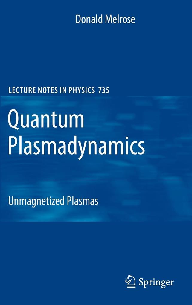 Produktbild: Quantum Plasmadynamics | Donald Melrose