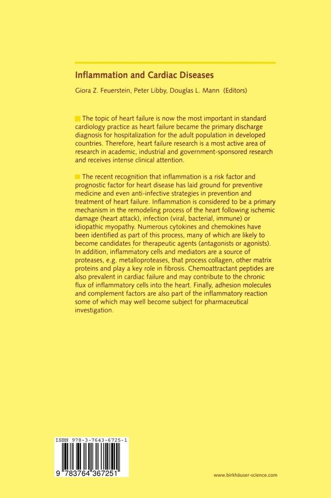 Weitere Ansicht: Inflammation and Cardiac Diseases