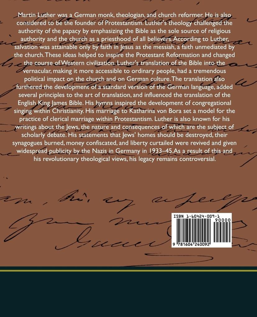 Weitere Ansicht: Concerning Christian Liberty | Martin Luther