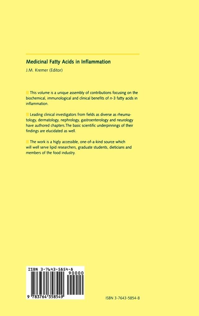 Weitere Ansicht: Medicinal Fatty Acids in Inflammation