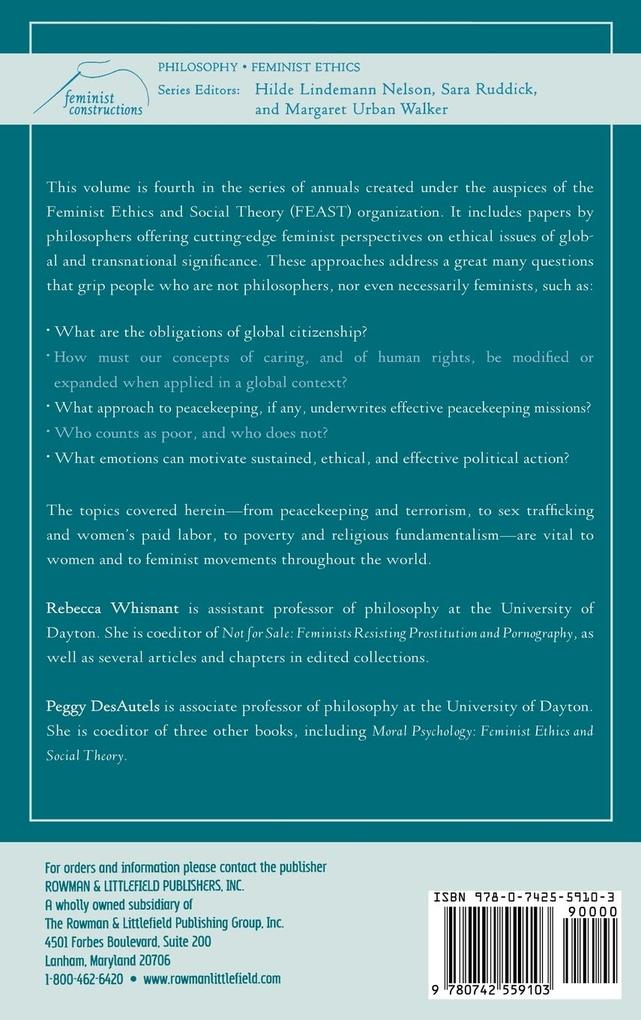 Weitere Ansicht: Global Feminist Ethics