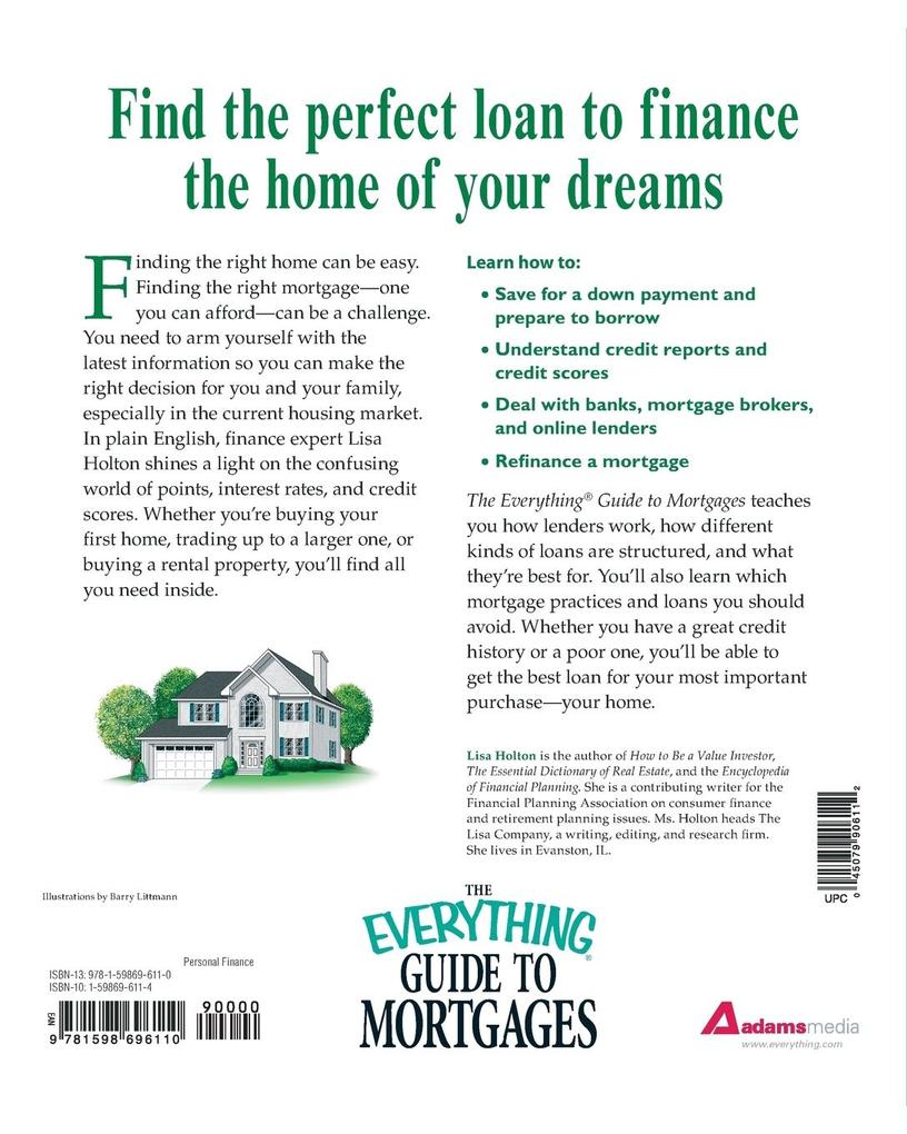 Weitere Ansicht: The Everything Guide to Mortgages Book | Lisa Holton