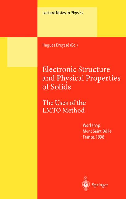 Weitere Ansicht: Electronic Structure and Physical Properties of Solids