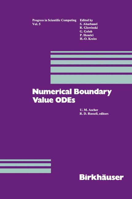 Weitere Ansicht: Numerical Boundary Value ODEs | Ascher, Russell