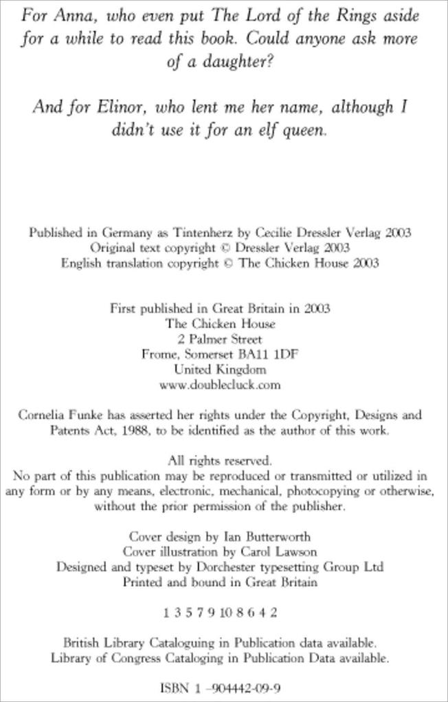 Weitere Ansicht: Inkheart | Cornelia Funke