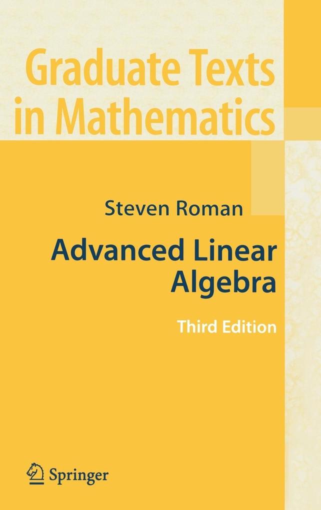 Produktbild: Advanced Linear Algebra | Steven Roman