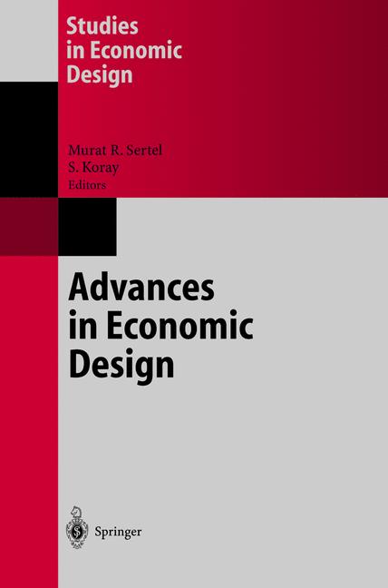 Weitere Ansicht: Advances in Economic Design