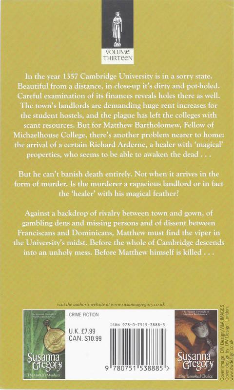 Weitere Ansicht: To Kill Or Cure | Susanna Gregory