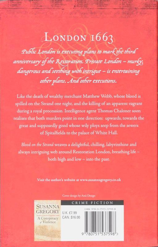 Weitere Ansicht: Blood On The Strand | Susanna Gregory