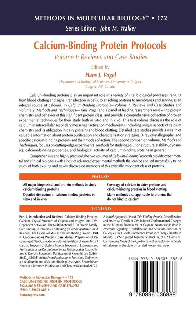 Weitere Ansicht: Calcium-Binding Protein Protocols