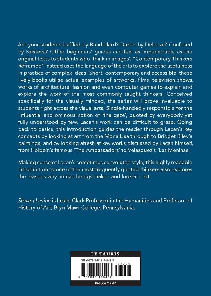Weitere Ansicht: Lacan Reframed | Steven Z. Levine