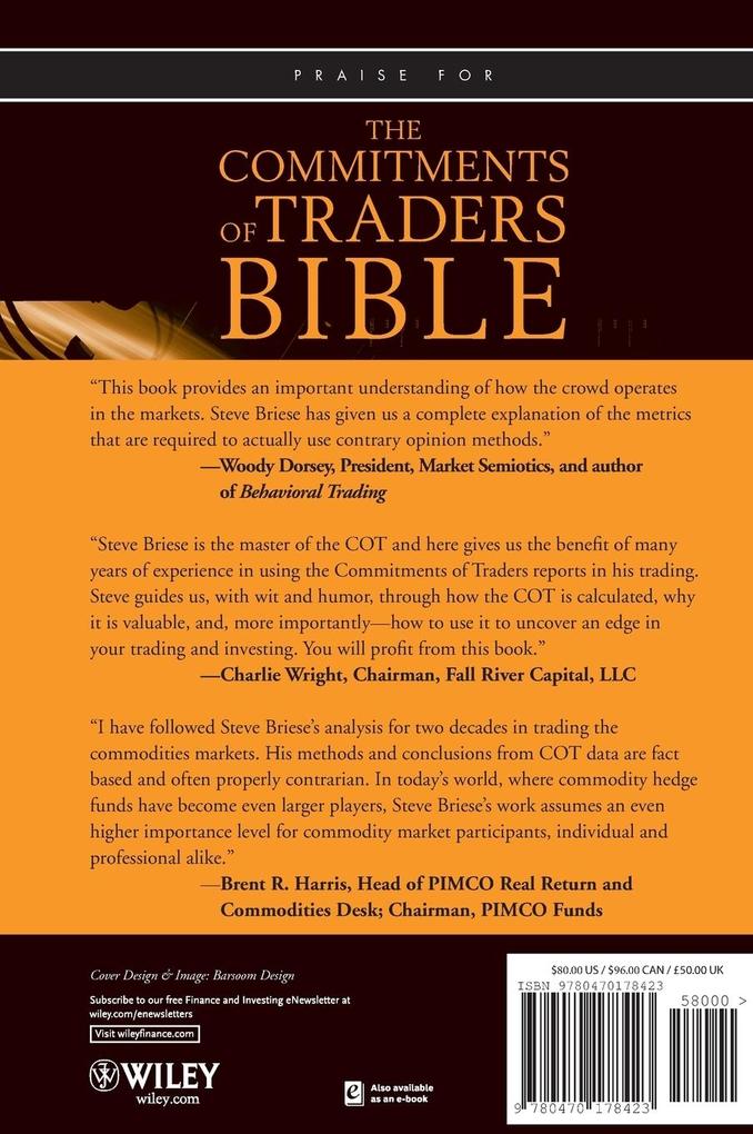 Weitere Ansicht: The Commitments of Traders Bible | Stephen Briese