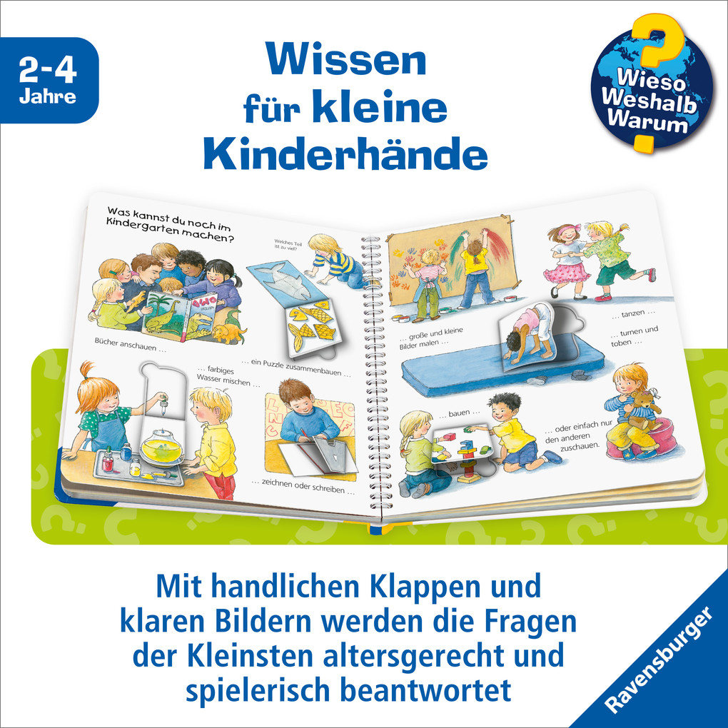 Weitere Ansicht: Wieso? Weshalb? Warum? junior, Band 24: Mein Kindergarten | Doris Rübel