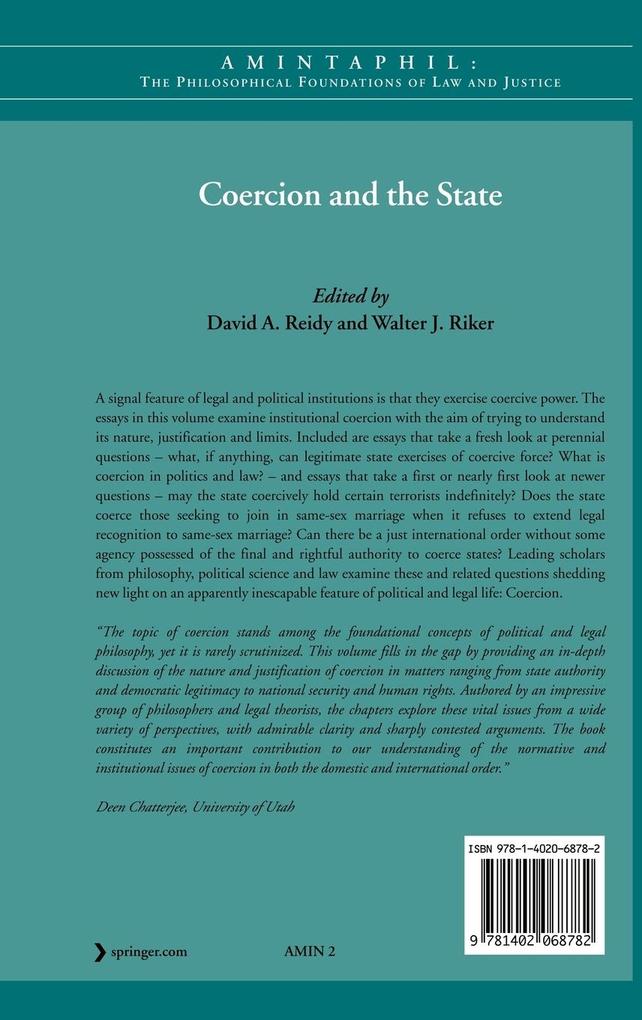 Weitere Ansicht: Coercion and the State