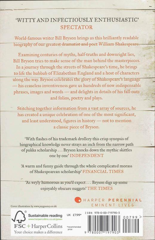 Weitere Ansicht: Shakespeare | Bill Bryson