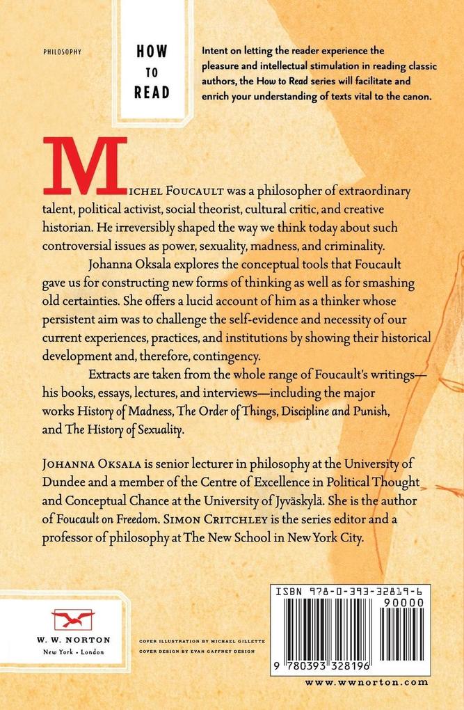 Weitere Ansicht: How to Read Foucault | Johanna Oksala