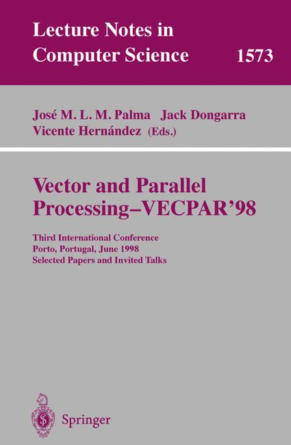 Weitere Ansicht: Vector and Parallel Processing - VECPAR'98