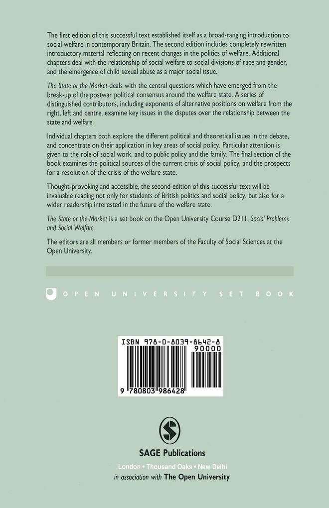 Weitere Ansicht: The State or the Market