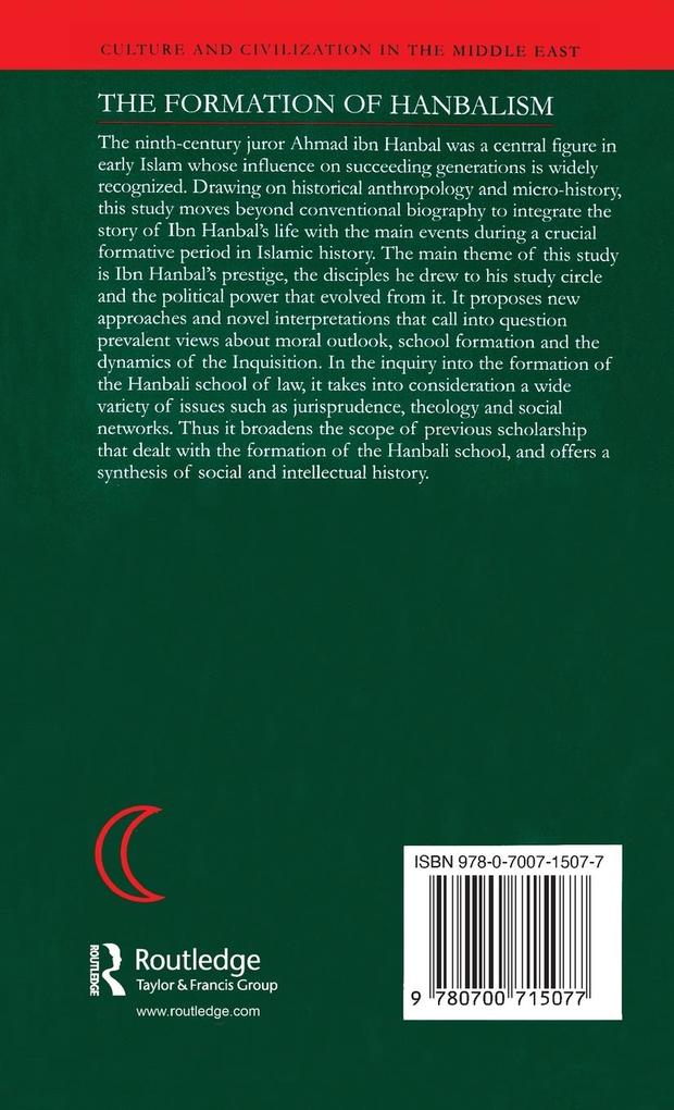 Weitere Ansicht: The Formation of Hanbalism | Nimrod Hurvitz