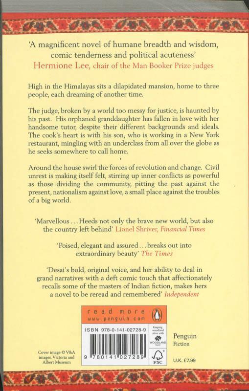 Weitere Ansicht: The Inheritance of Loss | Kiran Desai