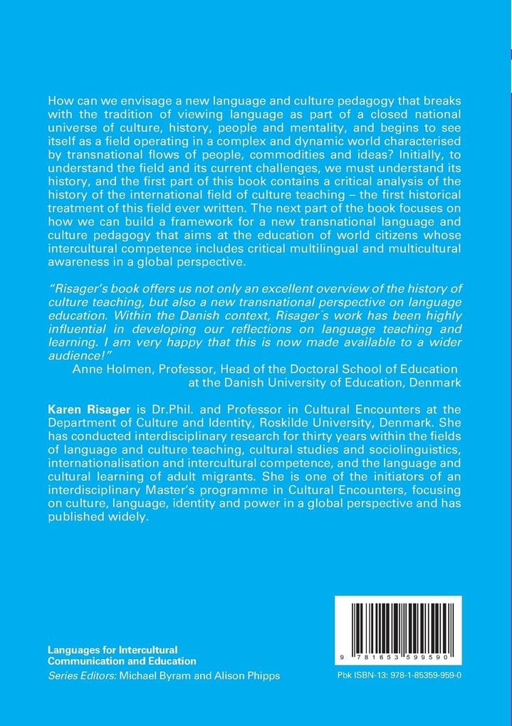 Weitere Ansicht: Language and Culture Pedagogy | Karen Risager