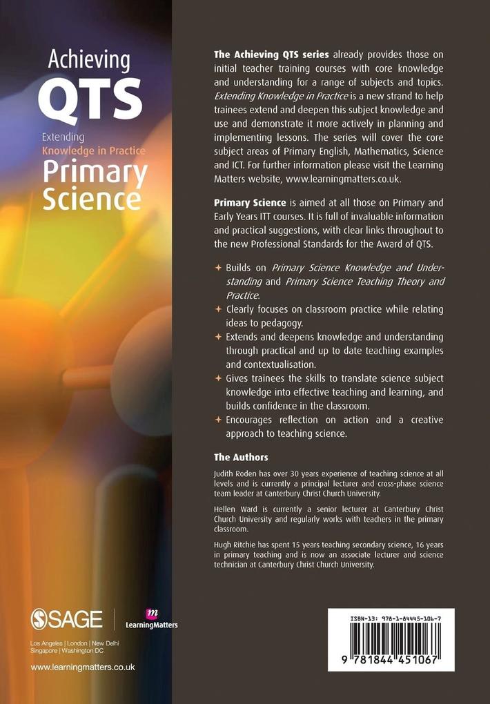 Weitere Ansicht: Primary Science | Judith Roden, Hellen Ward, Hugh Ritchie