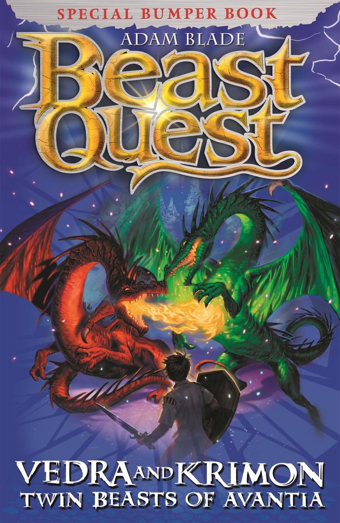 Produktbild: Beast Quest: Vedra & Krimon Twin Beasts of Avantia | Adam Blade