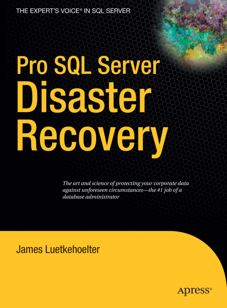 Produktbild: Pro SQL Server Disaster Recovery | James Luetkehoelter