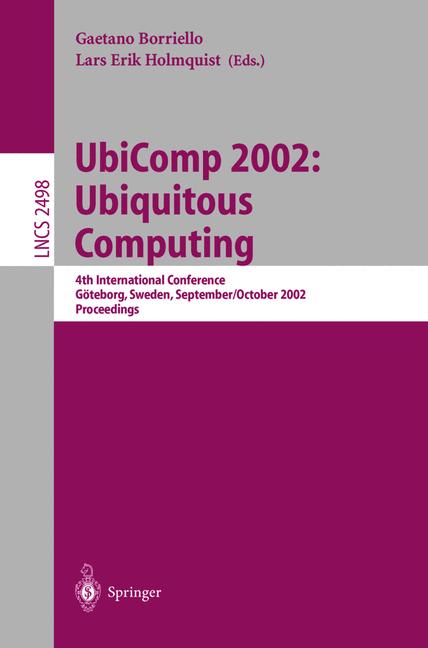 Weitere Ansicht: UbiComp 2002: Ubiquitous Computing